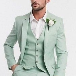 Buy Light Green Suit Online In India Etsy India