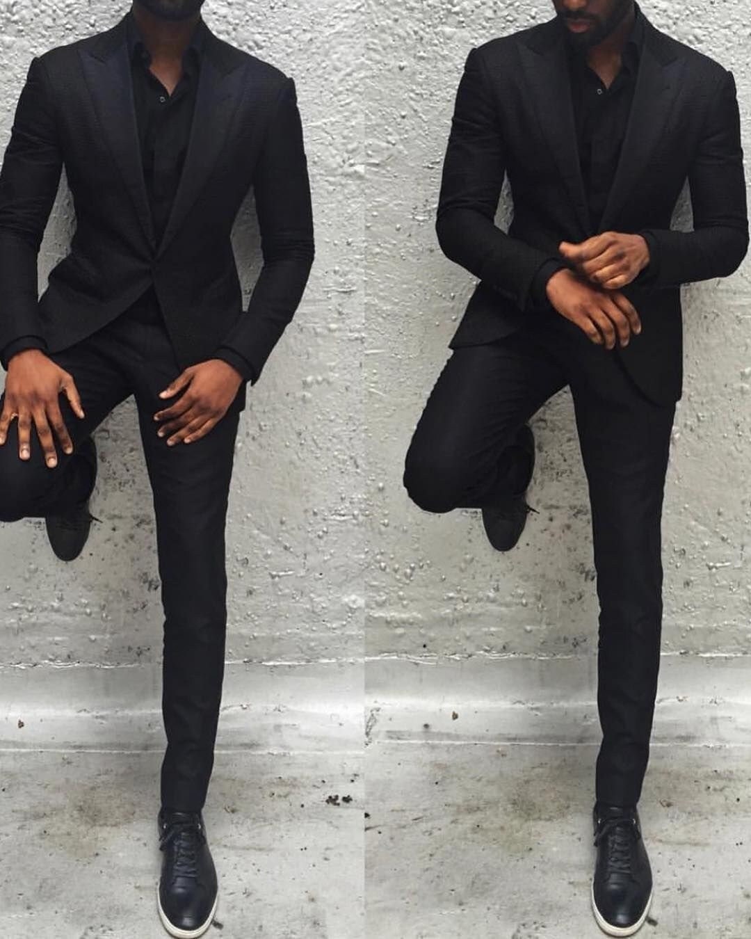 Black Coat Pant For Men