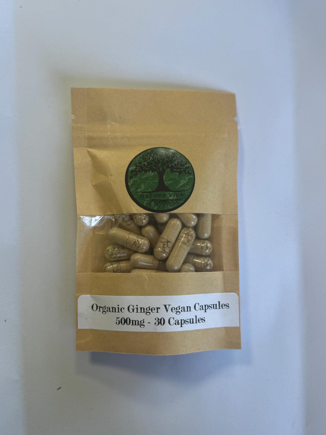 Organic Ginger Capsules - Etsy