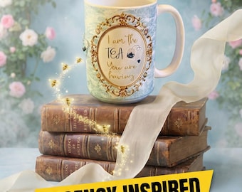 Bridgerton Inspired: I AM The TEA 15oz Ceramic Mug