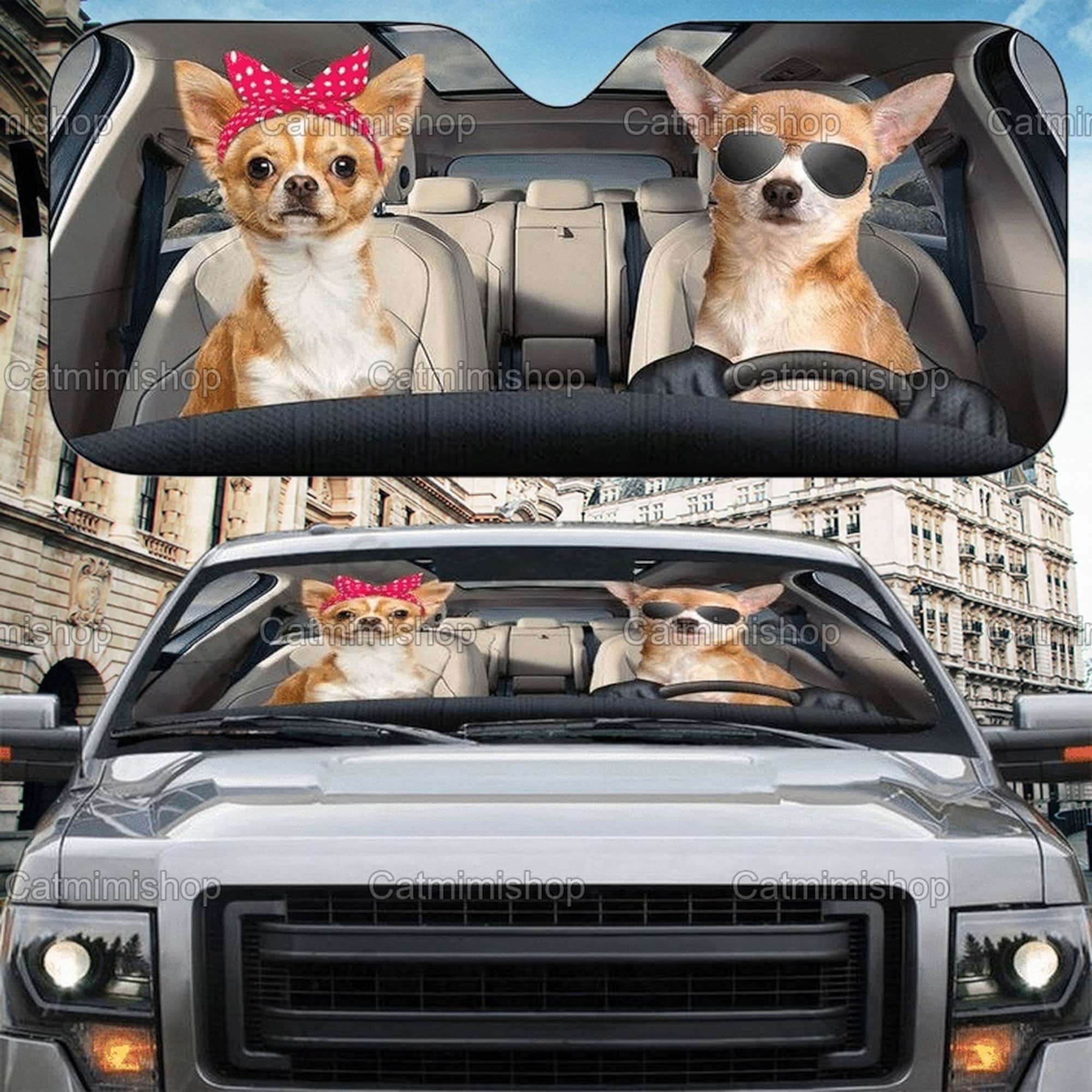 Chihuahua Car Sun Shade