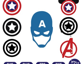 Download Captain America Svg Etsy