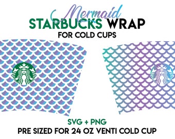Free Free 201 Mermaid Cup Wrap Svg SVG PNG EPS DXF File