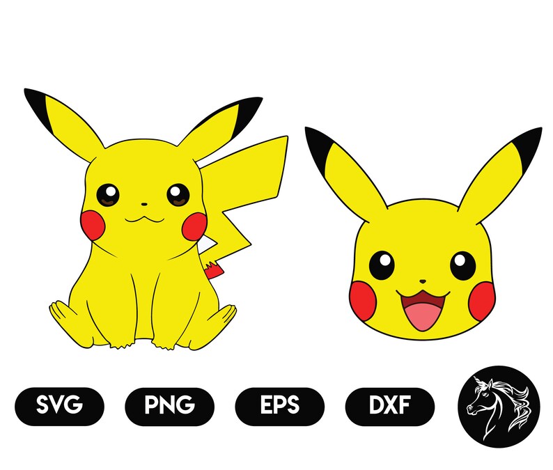 Download Pikachu Svg File Commercial Use Pokemon Vector Design Pokemon Clipart Pikachu Shirt Design Printable Pikachu Silhouette Drawing Illustration Digital Deshpandefoundationindia Org
