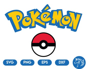 Pokemon Logo Svg Etsy