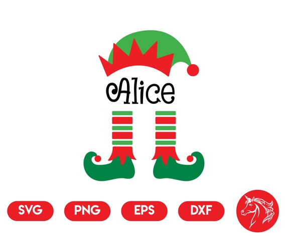 Download Elf Svg Christmas Svg Elf Monogram Svg Xhristmas Svgelf Etsy