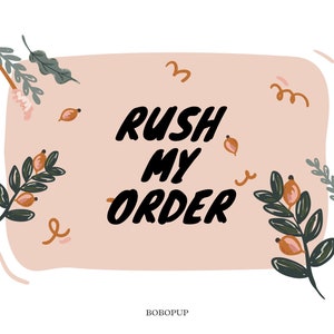 Add-Rush My Order
