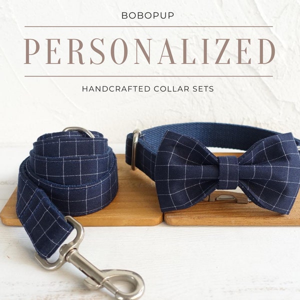 Gingham Bow Tie Etsy