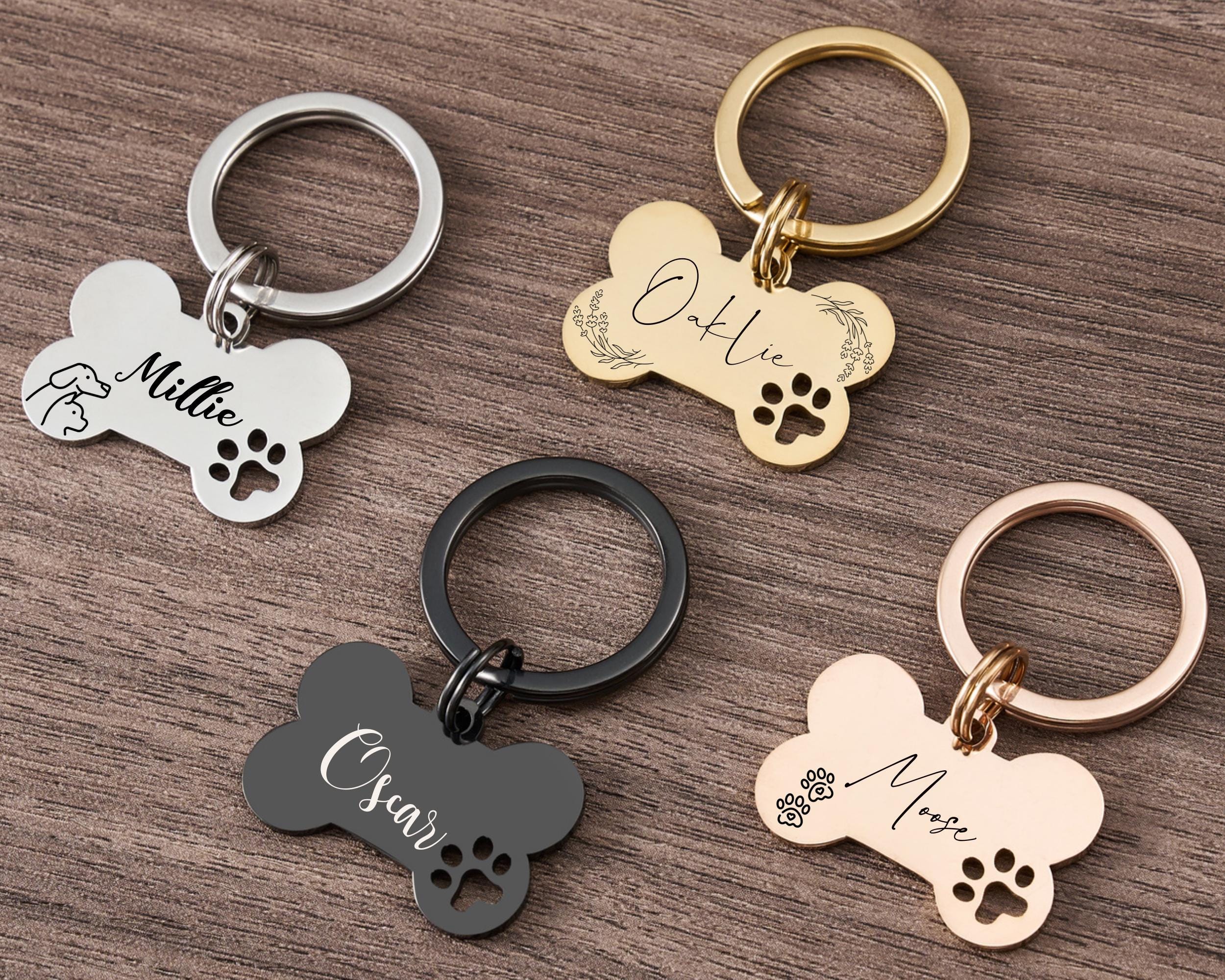 Hundehalsband namensschild - Etsy.de