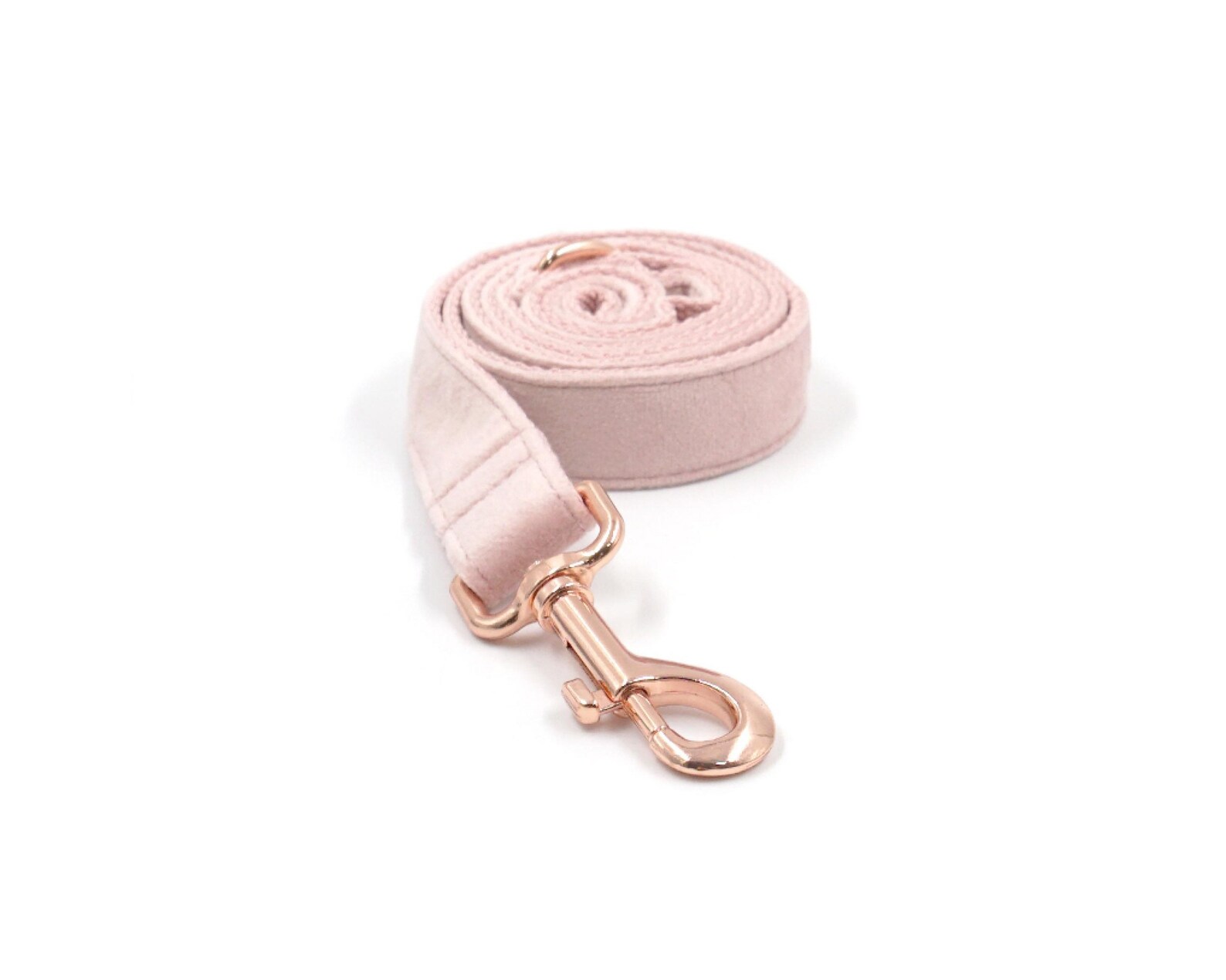 Pink Velvet Personalized Dog Collar With Rose Gold Hardware - Etsy