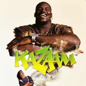 Kazaam (1996) Donruss Shaquille O&#39;Neal /Shaq Film Promo Card W/Top Loader* Free Shipping!