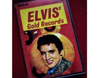 Elvis' Gold Records Cassette Tape, Elvis Presley (1958) RCA, Free Shipping!