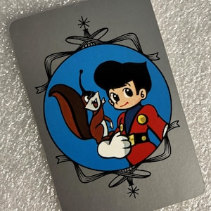 Carta de juego de intercambio de anime Space Boy Soran, lanzamiento de Nintendo de 1960, muy rara* ¡Envío gratis!