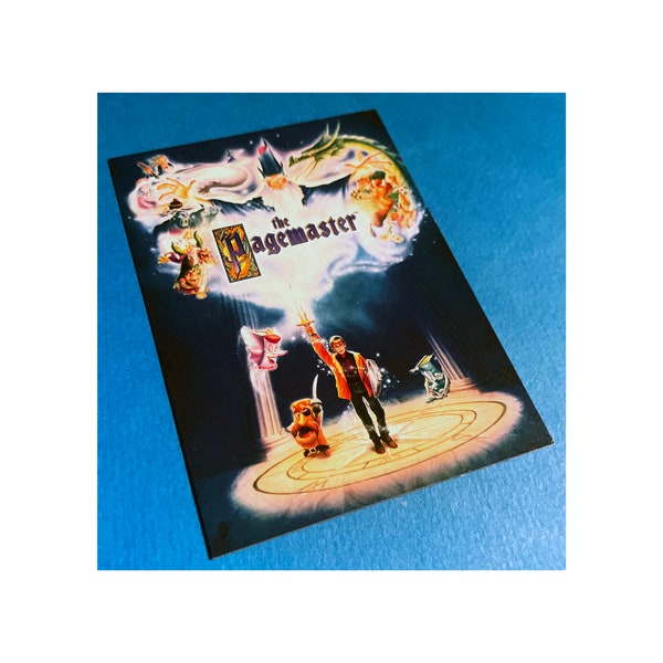 The PageMaster (1994) SkyBox Film Promo Trading Card, Macaulay Culkin, Free Shipping!
