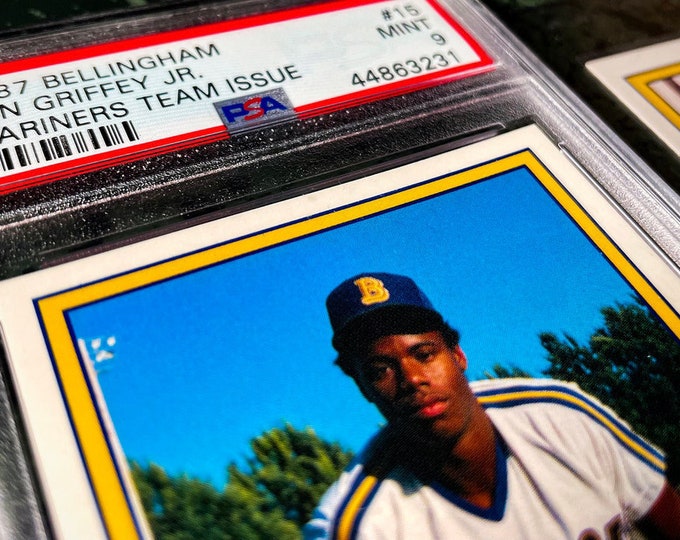 Ken Griffey Jr. 1st Ever Griffey Jr. Card Bellingham Mariners, Pre