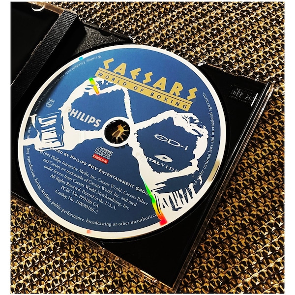 Caesars : World of Boxing, Philips CD-i (1993) complet, très rare* livraison gratuite !