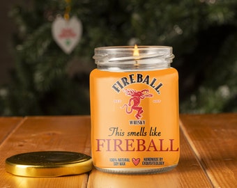Cinnamon 4oz Fireball Herbal Soy Candle