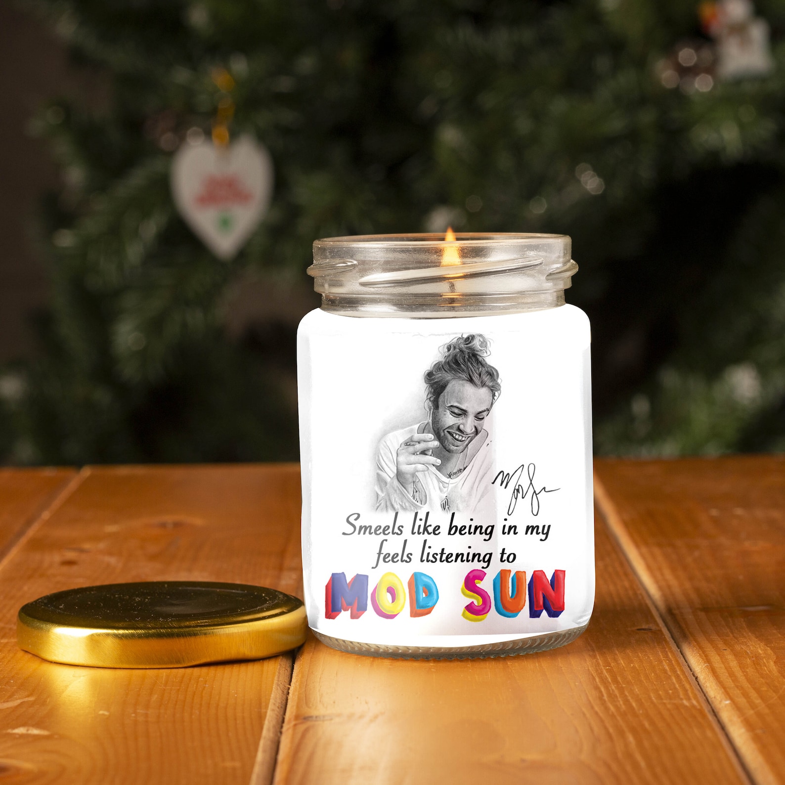 This Smells Like Mod Sun Candle Funny Candles Celebrity Etsy