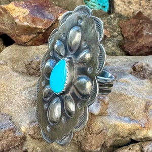 Tim Yazzie Ring - Etsy