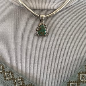 Royston Turquoise Pendant