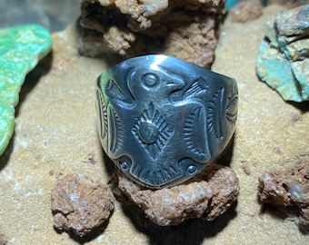 Peyote Bird Ring