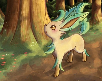 Leafeon - Print