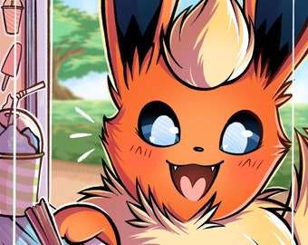 Flareon - Print