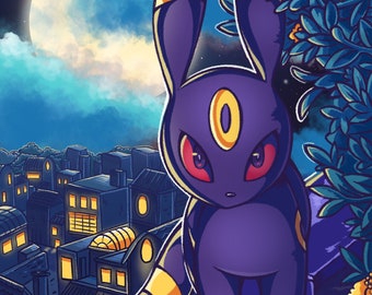 Moonlit night - Umbreon