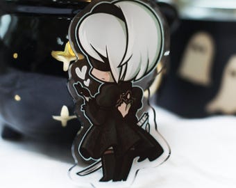 2B - Double-sided acrylic charm