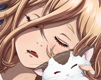 Power and Meowy - Print