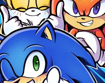 Team Sonic - Print