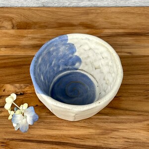Hand-carved Clouded Moon Sake Cup