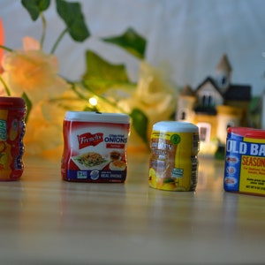 mini food and toy keychains