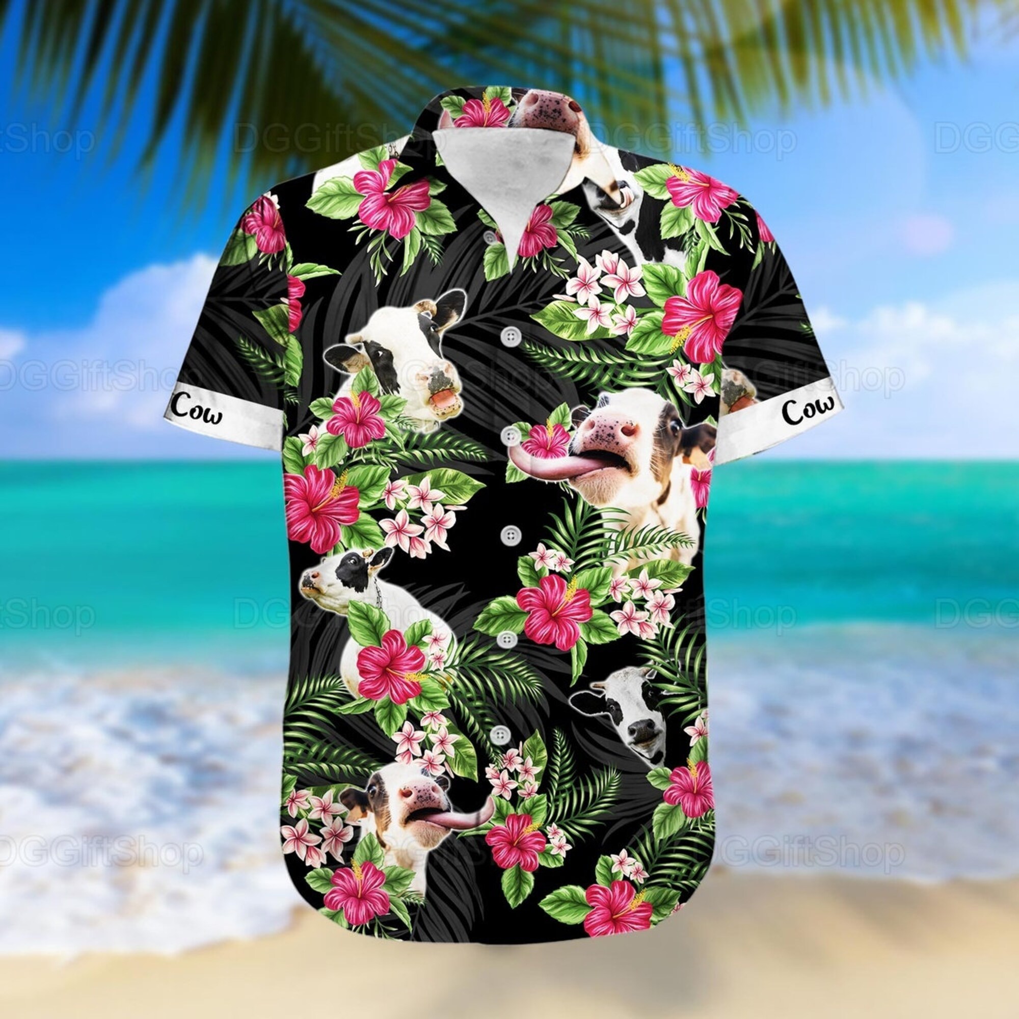 Discover Cow Hawaiian Shirt