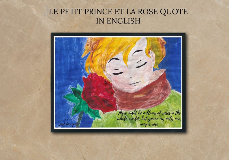 citation le petit prince et la rose je t aime