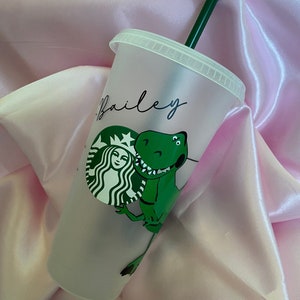 Reusable Starbucks/disney Cups 770ml Cold Cup With Straw & 