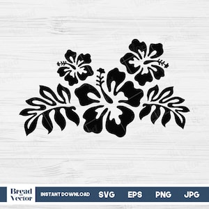 Hibiskus Blume Schmuck, Gumamela, Hibiskus Clipart, Silhouette, Hibiskus Png, Hawaiianische Blume