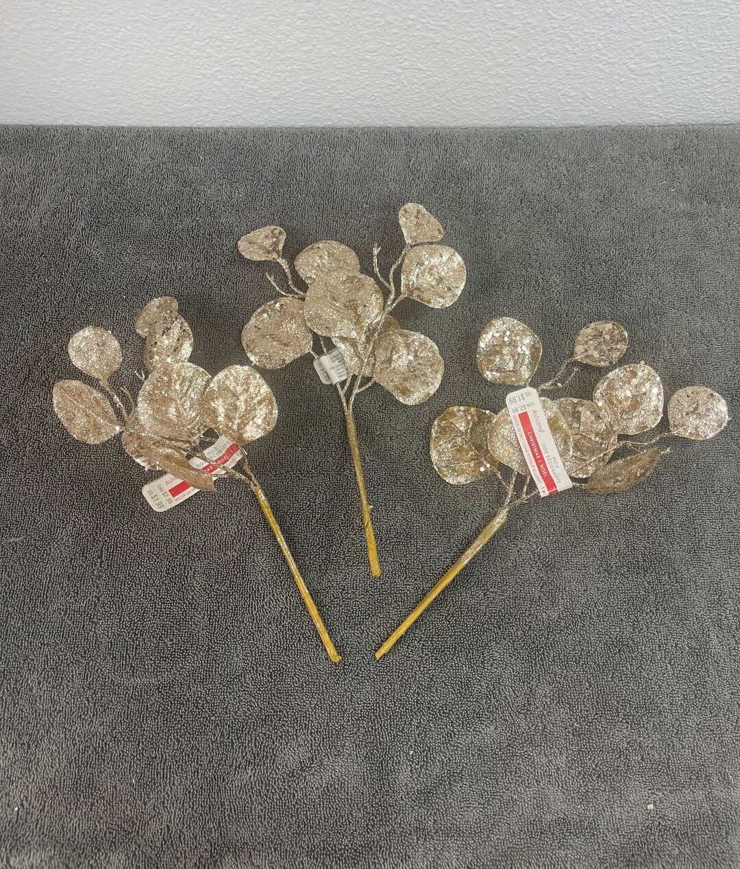 Rose Gold Pick Floral Pick Set of 3 Picks Rose Gold Etsy