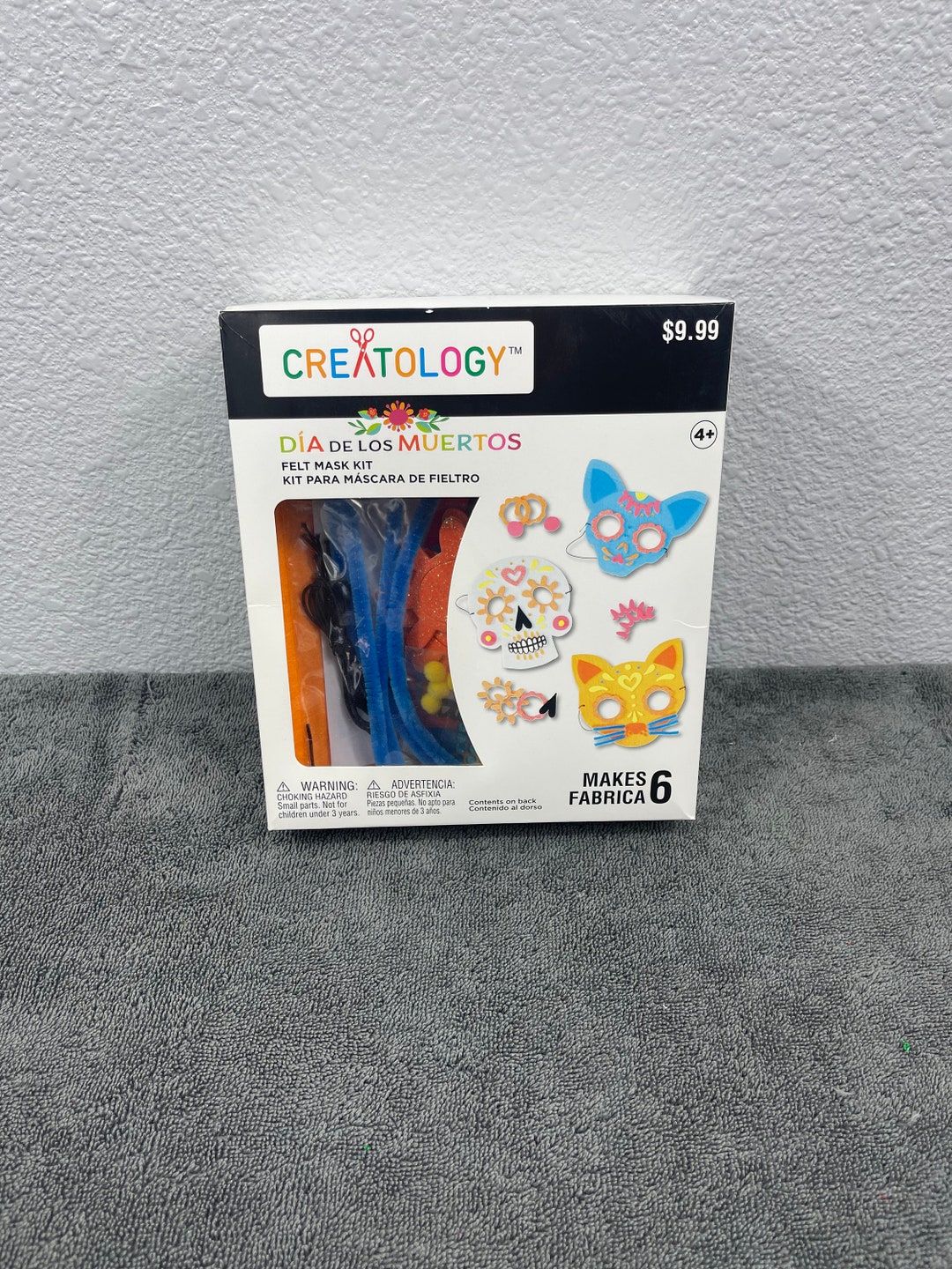 Mask Kit Dia De Los Muertos Felt Mask Kit Makes 6 Masks Etsy