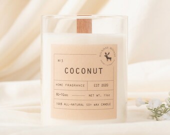 Sun Candle N. 3 (Coconut, 11 oz.)