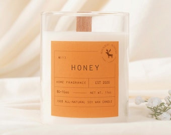 Sun Candle N. 13 (Honey, 11 oz.)