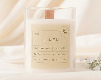 Sun Candle N. 35 (Linen, 11 oz.)