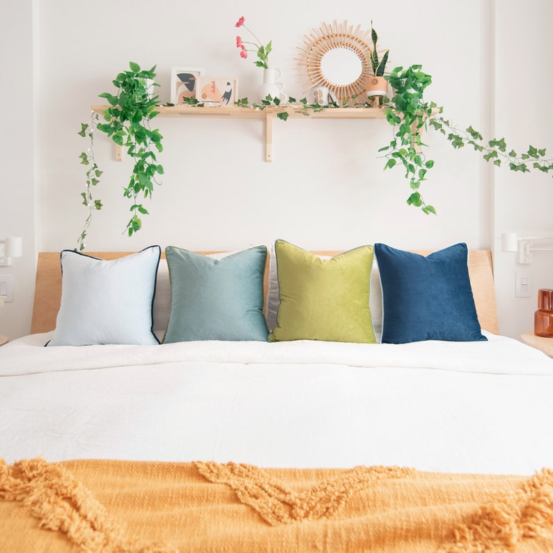 Monteverde Set Pack of 4 Decorative Throw Pillow Covers Etsy