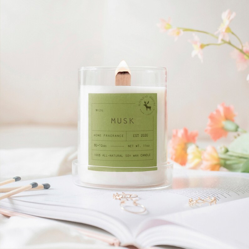 scented candles soy wax home fragrance