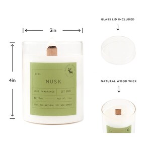 scented candles soy wax home fragrance