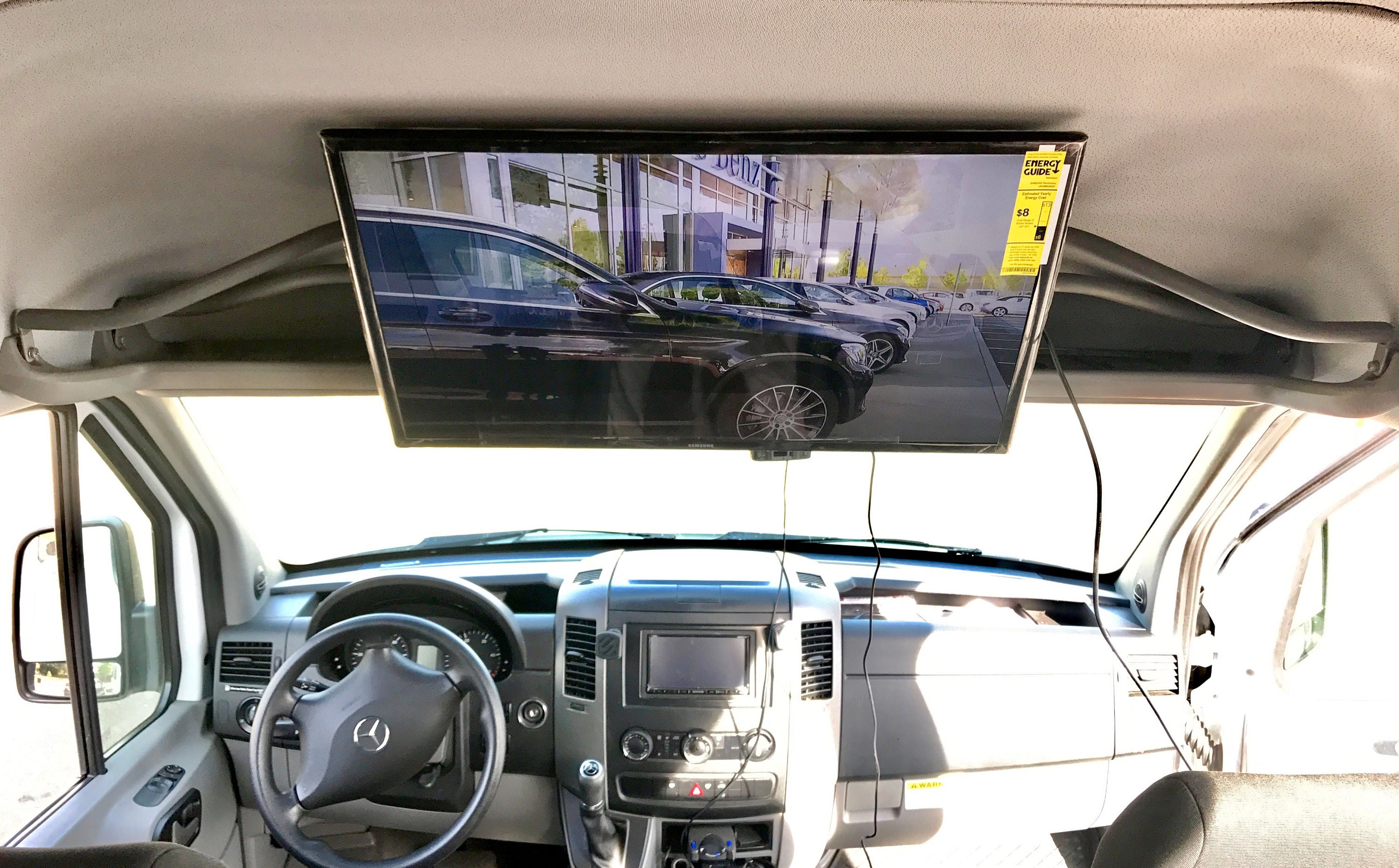 2007 2018 Mercedes Benz Sprinter Van TV Mount Grey Etsy