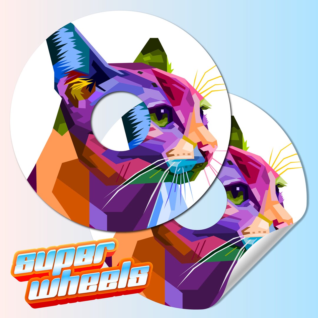 Wheelchair Spoke Guard Skins Decals Stickers Easy Fit Etsy