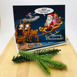 Cartão de Natal da Aviação "Você não viu NADA" - 10 CARTÕES
