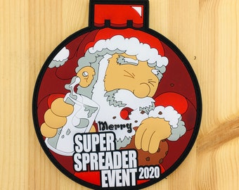 Christmas Tactical Patch "MERRY SUPER SPREADER"