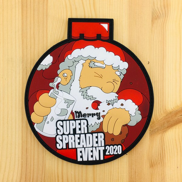 Christmas Tactical Patch "MERRY SUPER SPREADER"